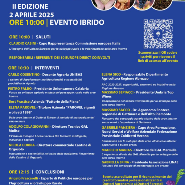 DIALOGO SUL FUTURO DELL’AGRICOLTURA E DELLO SVILUPPO RURALE